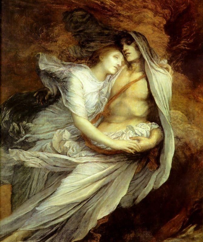 George Frederick Watts Pablo and Francesca